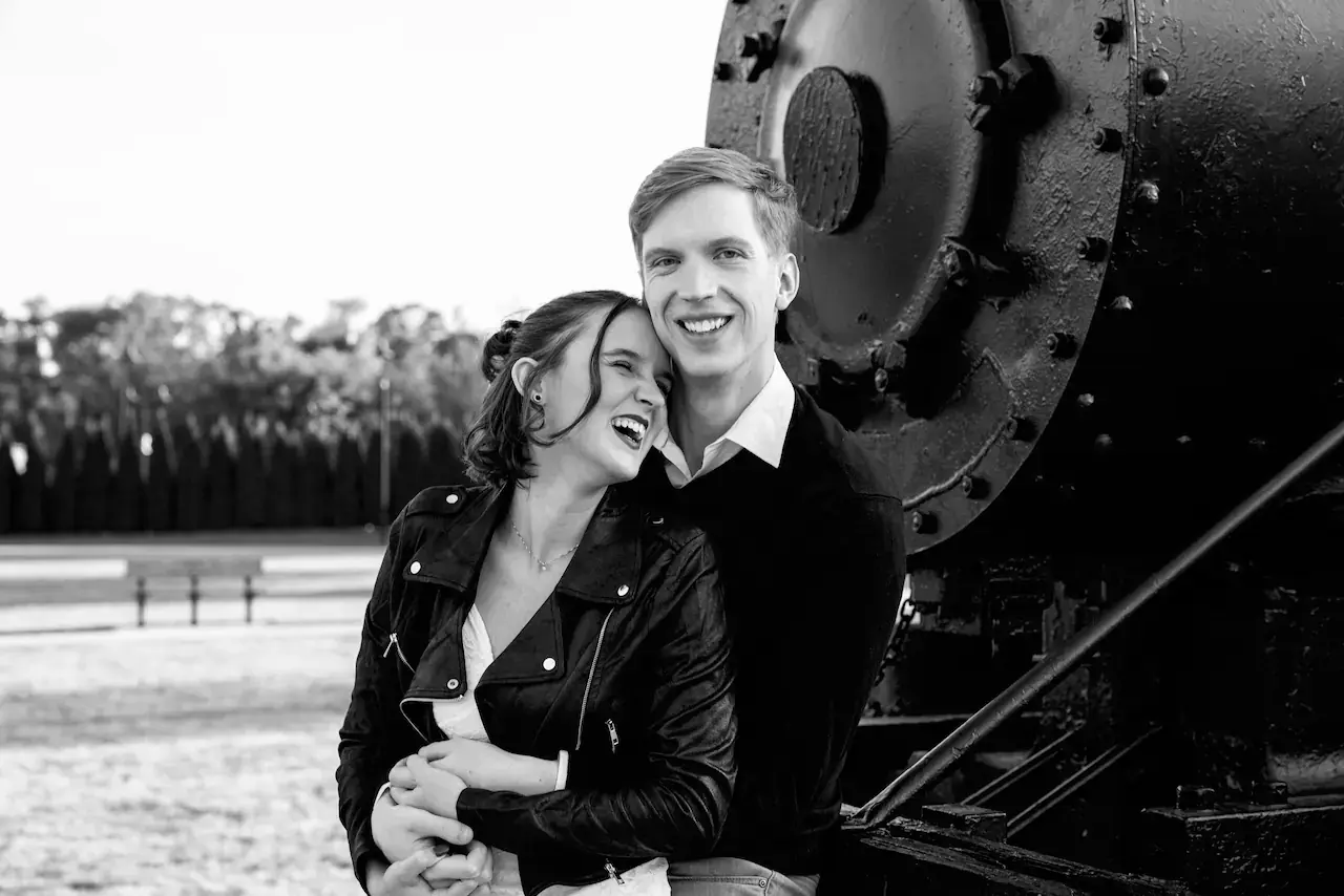 A photo of Katrina and Joseph